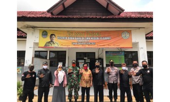 Verifikasi dan monev dari Gugus Tugas Covid 19 Wilayah kec. Cibalong